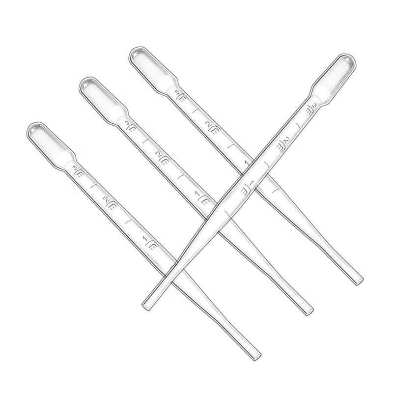 Pipeta, 20 pipetas Pasteur de transferencia desechables de 1 ml, 3 ml, 5 ml y 10 ml con e. Suministros de laboratorio.(10ml)