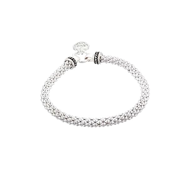 NINE-WEST-Womens-Silvertone-Crystal-Pave-Circle-Stretch-Bracelet Nine West Women's Silvertone Crystal Pave Circle Stretch Bracelet