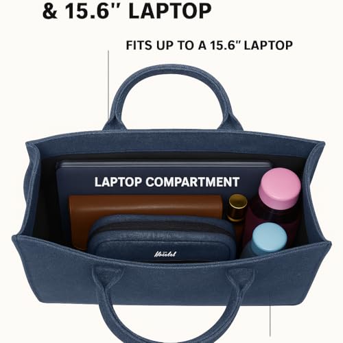 Image of Customised & Personalised Tote Bag for Women | Stylish Denim Handbag with Name & Floral Print | Multipurpose Office, College, or Gift Bag
