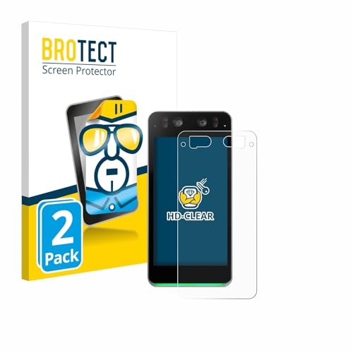brotect 2-Pack Screen Protector for Suprema Biostation 3 - HD-Clear Protection Film