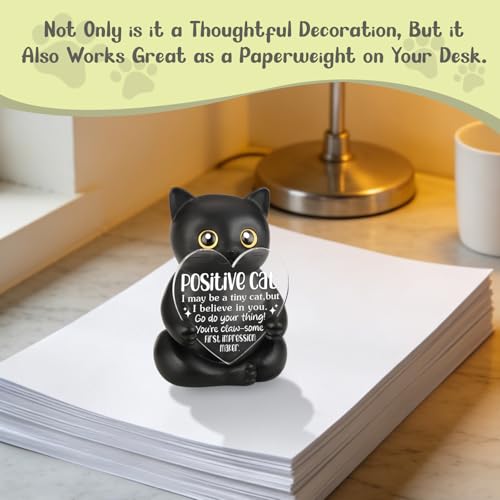 Figurita Decorativa Gato Negro THRXOBN miniatura 7