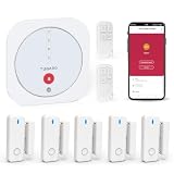 TUGARD Allarme Casa Senza Fili, antifurto casa wireless con Centrale, 5 Sensori Porte/Fene...