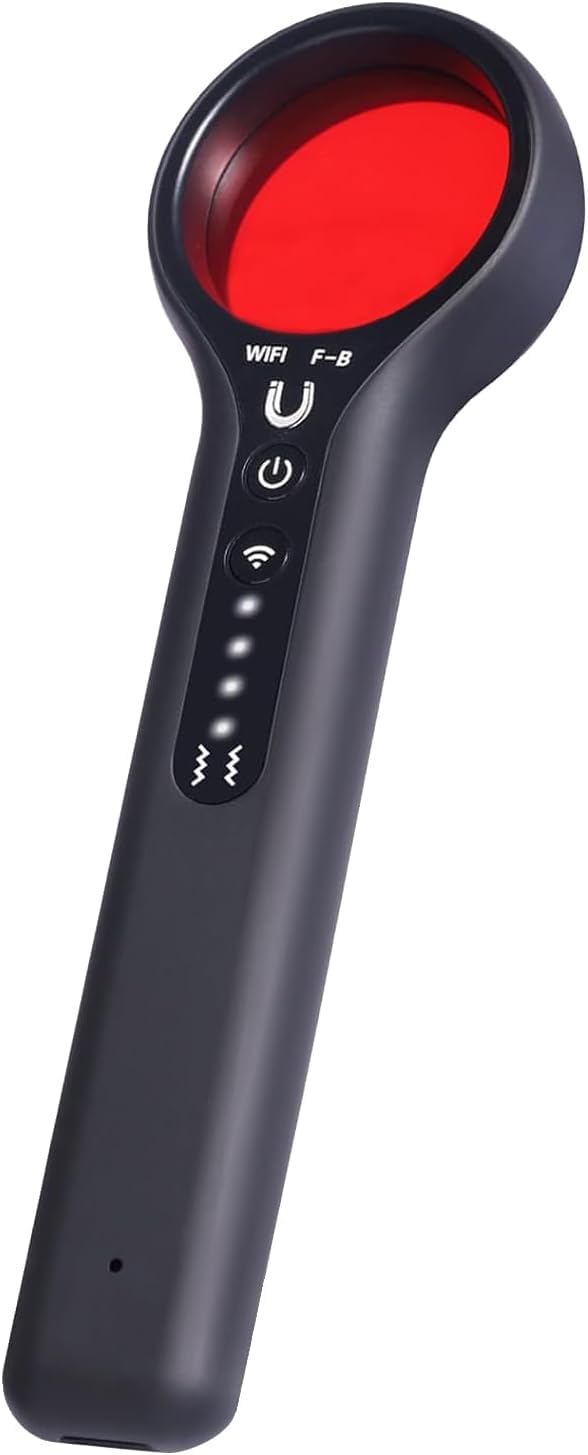 Hidden Camera Detectors for Hotel Travel - 2025 Upgraded AI Detection Spy Finder with 4 Modes Finds GPS