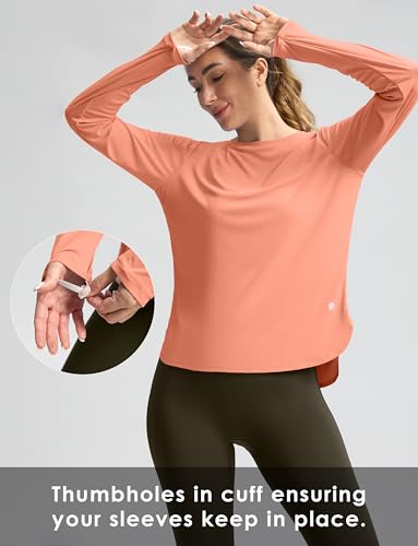 Image of Women's Sun Shirts UPF 50+ Long Sleeve UV Protection Shirt Lightweight Quick Dry Workout Hiking Tops for Women