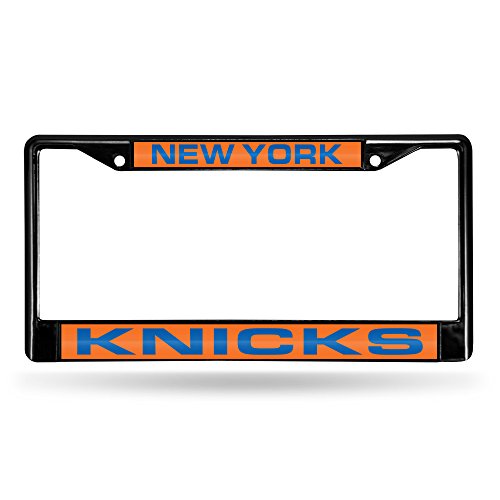 Rico Industries Ricepod NBA New York Knicks Black Black Laser Cut Chrome Frame 12