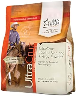 UltraCruz-sc-363203 Equine Skin and Allergy Supplement for Horses, 2 lb, Powder (82 Day Supply)