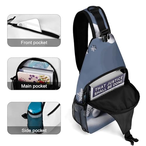 Morrales Sling Bag Deportivo Casual para Hombre y Mujer miniatura 4