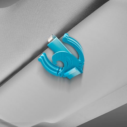 Image of Car Visor Clip Holder for ZYN，Suitable for cans of 2.75 inch*0.78 inch,Universal high-Temperature Resistant Sun Visor Accessories for Bag cansInterior Car Accessories for Organization(Wave)