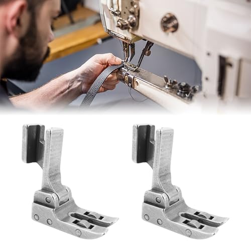 2 Piezas Pie Prensatelas Rodillo para Máquina de Coser Industrial miniatura 5