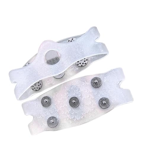 Shoe Ice and Snow Grips, Ice Cleats for Shoes and Boots, Portable Snow Gripper Spikes, Anti-Slip Traction Cleats Ice Grippers for Ice Snow for Ice Fishing, Hiking Safety