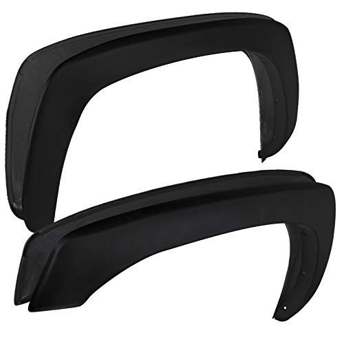 Fits [OE Style] 99-07 Silverado / 99-06 Sierra Matte Black Fender Flares Protector