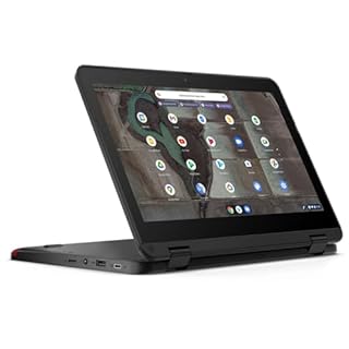 Lenovo 500e Chromebook Gen 3 82JB003XUS 11.6" Touchscreen Convertible - HD 1366 x 768 - Intel Celeron N4500 Dual-core 1.10 GHz - 4 GB RAM - 4 GB On-Board Memory