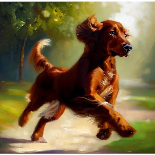 Taza de cerámica 11 oz Irish Setter Dog miniatura 3