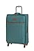 Produktbild it luggage Beach-Stripes 4 Wheel Lightweight Semi Expander Suitcase Medium with TSA Lock Koffer, 70 cm, 90 liters, Mehrfarbig (Teal Stripes)