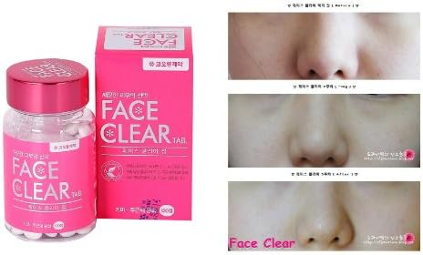 Facial Skin Care Vitamin Reduce Acne Spot Whitening Tablets - 120 Tablets