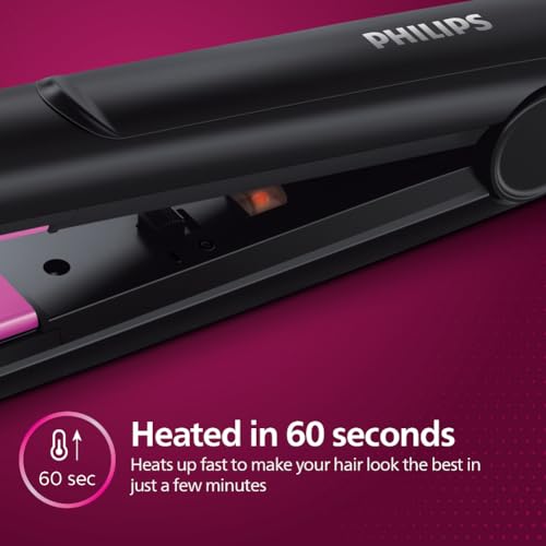 Philips Selfie Hair Straightener I Minimized Heat Damage with SilkPro Care I Ceramic Coated Plates I No.1 Preferred Hair Styling Appliance Brand I HP8302/06 - Image 6