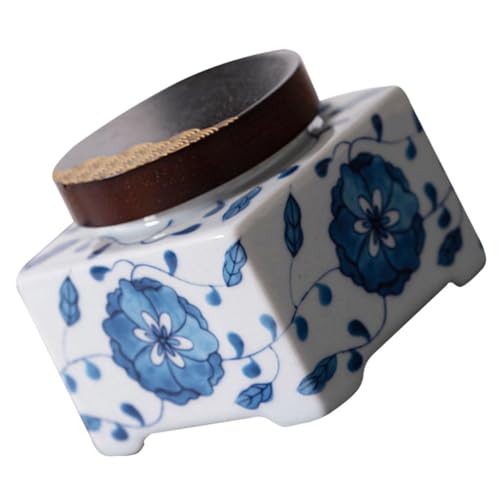 Barattoli in ceramica cinese: pregevole fattura, buona consistenza, aspetto floreale in stile cinese, bellissimi dettagli, decorativi e speciali.