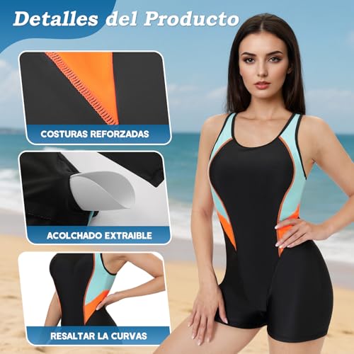 Catálogo para Comprar On-line Ropa de Ropa de natación con protección solar para Mujer los mejores 10. 29 Imagen adicional