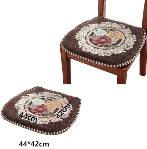 Almohadillas antideslizantes para sillas de comedor con cremallera oculta 6