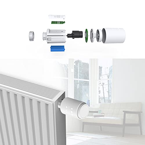 Qiumi Valvola del radiatore del termostato Zigbee