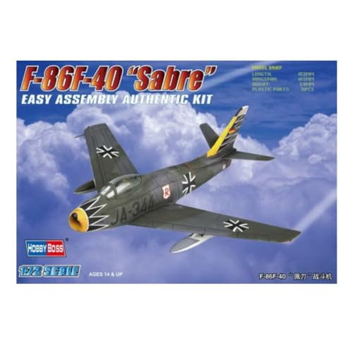 Hobby Boss 80259 Plastic Model Kit Scale 1:72 -Modellino Aereo F-86F-40 Sabre