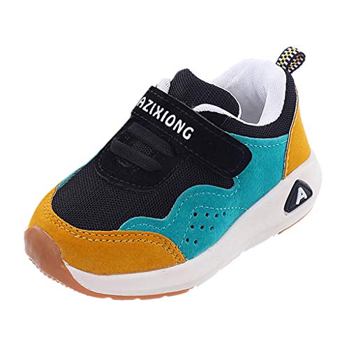 Shan-S Toddler Children Kids Baby Girls Boys Outdoor Mesh Breathable Lightweight Sports Running Shoes Casual Sneakers 1-6Years