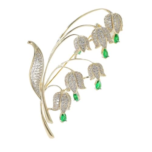Broche fleur LNNSHX en zircone le cadeau idéal de corsage pour femme