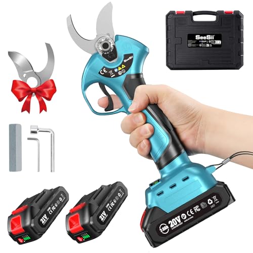 SEESII Forbici Potatura a Batteria 33 mm – Forbici Elettriche con