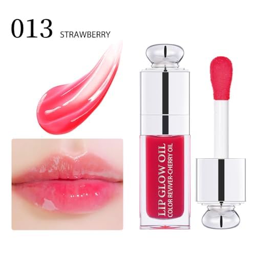 Plumping Lip Oil - Hydrating Gloss Tinted Lip Balm