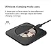 Belkin 15W Wireless Charger Qi-Certified, Non-Magnetic Easy Align Fast Wireless Charging Pad, Compact Charger for Apple iPhone, Samsung Galaxy, AirPods Pro, and Other Qi-Enabled Devices