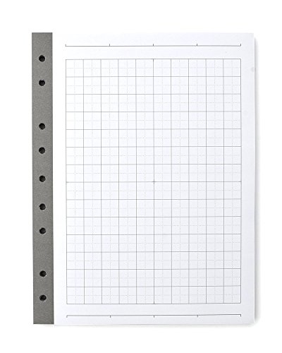 One-Day Sale: Up to 50% Off Russell+Hazel Mini Smartdate Grid Paper, Charcoal and White