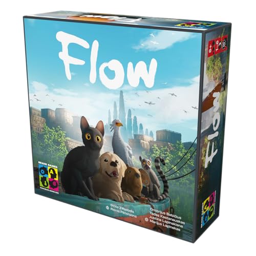 Brain Games, Flow, Familienspiel, 1-6 Spieler, ab 8+ Jahren, 15 Minuten, Deutsch, Mehrsprachig – Bild 4