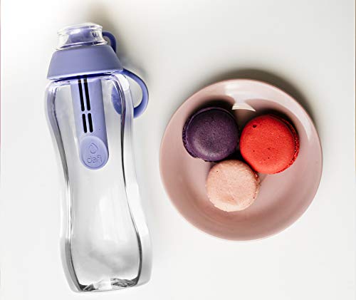 DAFI Butelka filtrująca Soft 300 ml Jagodowa + Filtr węglowy