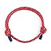 Ymiko Parachute Cord Bracelet Red Camouflage Adjustable Unisex Fashionable Rope Friendship Bracelets for Proms Dates Parties Birthdays Christmas Anniversaries Valentine Day Daily Use