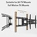 Mounting Dream Universal TV Wall Mount Extension Bracket for Televison Wall Plate, Fitting 16'' - 24'' Wood Studs and Easy Centering in Position, Max Loading Capacity of 154 LBS MD5232