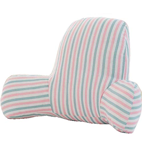 Yunteng-Lendenkissen LordosenstützkissenSchwangere Frau NachtkissenSofa Rückenstützkissen für Home Office Stühle Autositz (Color : B, Size : 58X38X20CM) Cover