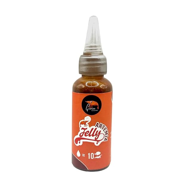 GIOIAJELLY - Artemia/Alimentación para camarones de acuario y pescados/Jalea nutritiva