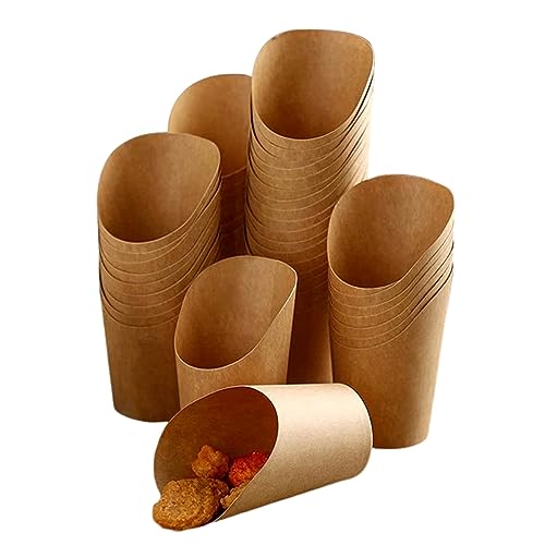 CTForest 50 bolsas de gofres con burbujas, contenedores para aperitivos, bolsas de gofrera de burbujas, adecuadas para patatas fritas, pepitas de pollo (12 oz)