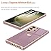 Teageo for Samsung Galaxy S23 Ultra Case for Women Girl Cute Love-Heart Luxury Soft Back Cover Raised Full Camera Protection Bumper Silicone Shockproof Phone Case for Galaxy S23 Ultra 5G, Lavender
