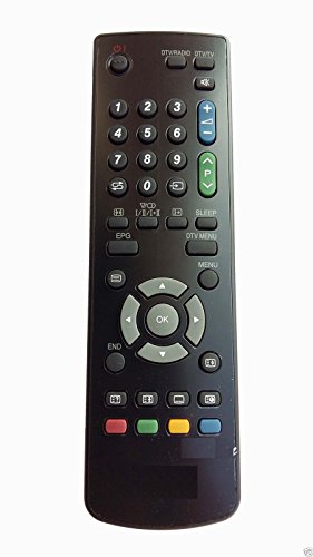 Image of LipiWorld LED LCD TV Remote Control (Suitable /Replacement /Compatible Sharp Led Tv Remote Old Remote Exactly Same Remote Will Only Work) Compatible for Sharp Tv Remote