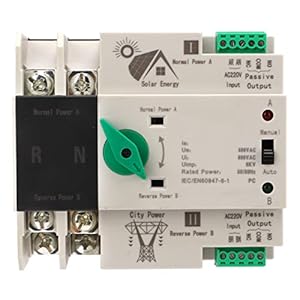 Eujgoov Mini ATS 2P Automatischer Transferschalter