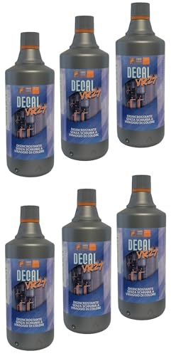 Faren Decal Vr27, Disincrostante Rimozione Calcari E Ossidi, Inibitori Corrosione, Formula A Viraggio Di Colore, Per Serpentine E Scambiatori, 1L (6)