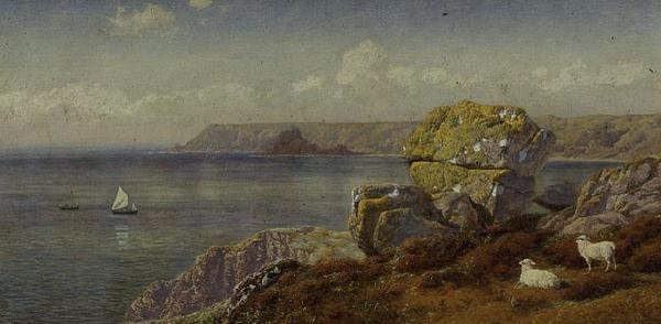 Tableau Falaises de Carthillon Brett pour habiller un mur vide de chambre