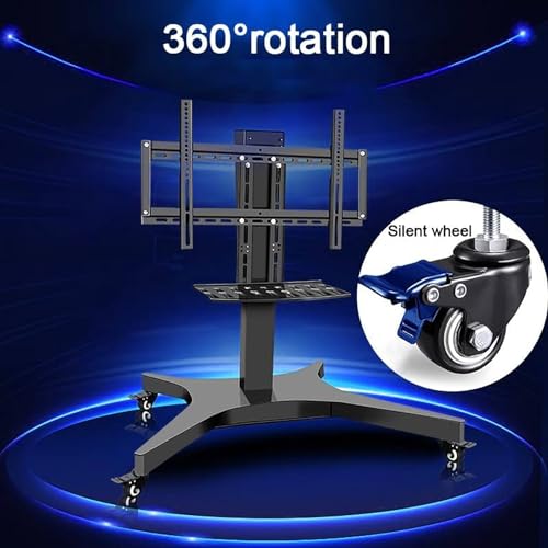 Soporte móvil para TV ajustable con ruedas miniatura 5