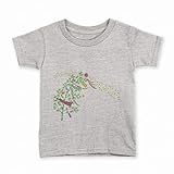 [igsticker] キッズ Tシャツ 子供服 5.6オンス 綿100% 天竺 クルーネック ガーメントプリント 七夕 笹の葉 短冊 星 015848