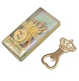 Pack of 24 Crown Decor Bottle Openers Wedding Favors for Guest Supplies Wedding Party Birthday...
