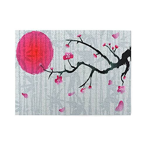 GKGYGZL Puzzles 500 pièces,Fond de Fleurs Cover