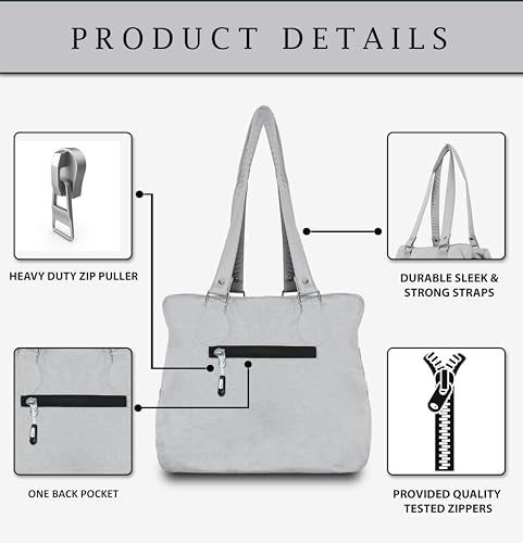 Image of addixon Versatile Handbag: Ladies Hand Bag with 3 Compartments and Double Handle Design