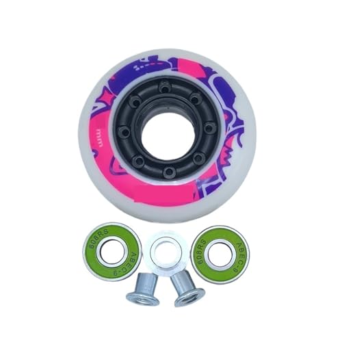 IUVYTA 4 Rollen Inline-Skate-Räder Purple 70mm