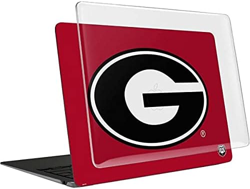 Skinit Case + Skin Compatible with MacBook Air 13in M1 (2021) - Officially Licensed University of Georgia Logo Red Design